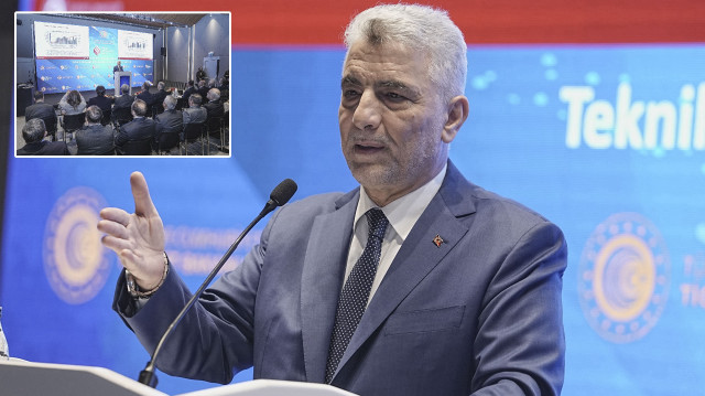 Ticaret Bakanı Ömer Bolat, Türkiye Müteahhitler Birliği'nde 2024 Yılı Yurtdışı Müteahhitlik Toplantısı'na katıldı.