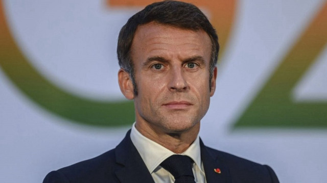 French President Emmanuel Macron 