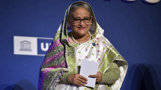 L'ancienne Première ministre du Bangladesh, Sheikh Hasina.