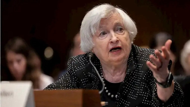 US Treasury Secretary Janet Yellen 