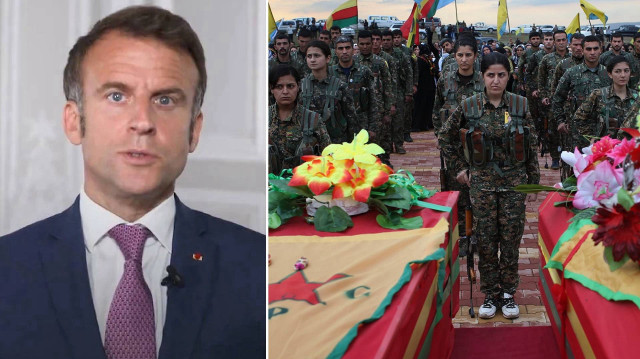 Fransa Suriye'de terör örgütü PKK/YPG'ye olan desteği sürdürecek