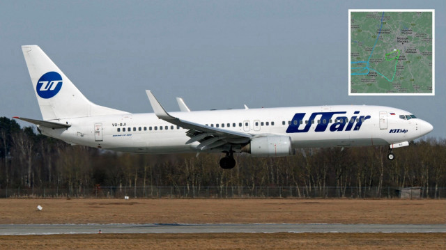 UT881 kodlu uçak, kalkıştan yaklaşık 4 buçuk saat sonra acil iniş yaptı.