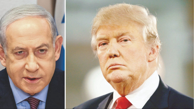 Netanyahu, Trump.