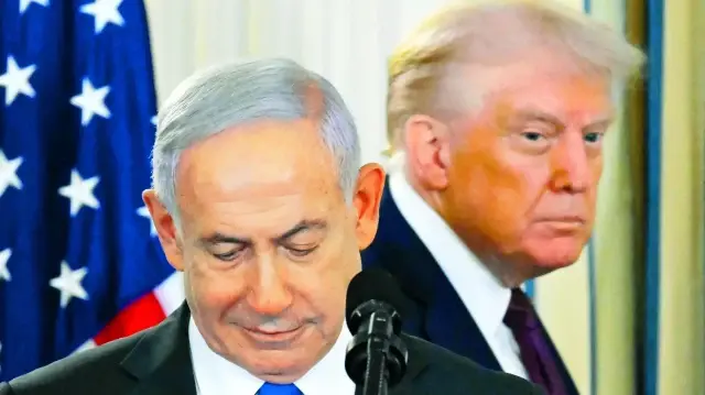 İsrail Başbakanı Binyamin Netanyahu - ABD Başkanı Donald Trump