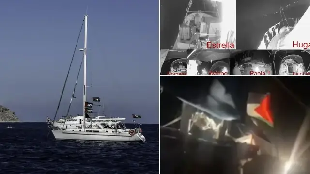 İsrail, Gazze'ye 69 mil kala Sumud Filosu'na müdahalede bulundu.