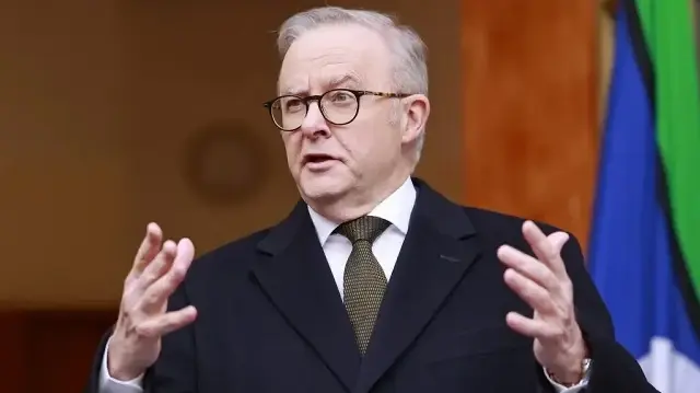 Le Premier ministre australien Anthony Albanese.