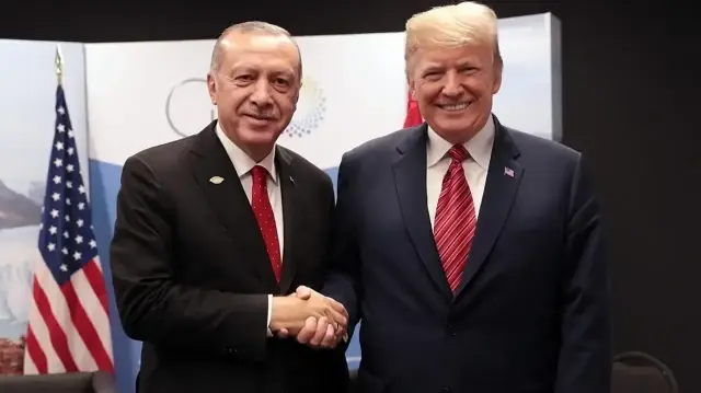 Cumhurbaşkanı Recep Tayyip Erdoğan - ABD Başkanı Donald Trump