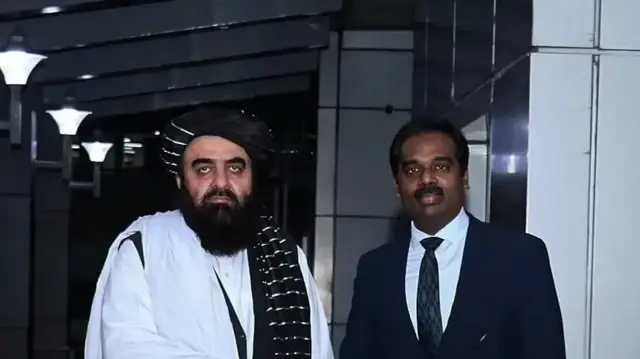 امیر خان متقی انڈیا میں موجود ہیں۔