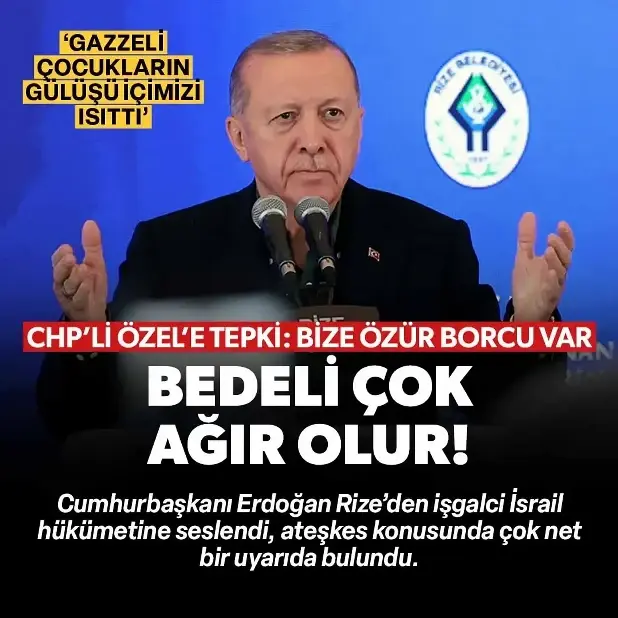 'Bedeli çok ağır olur...'