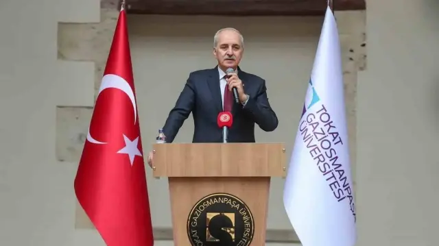 TBMM Başkanı Prof. Dr. Numan Kurtulmuş Tarihi Gökmedrese’de düzenlenen programda "Türkiye Yüzyılı" konulu ilk dersi verdi