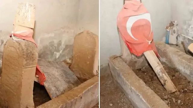 Erzurum'da şehit mezarları tahrip edilmesinin üzerine savcılık soruşturma başlattı