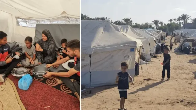  Sadakataşı tarafından projelendirilen, toplamda 125 çadırdan oluşan MÜSİAD Çadır Kenti dualarla açıldı. 