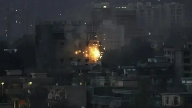 Explosions and Gunfire Reported in Afghan Capital Kabul