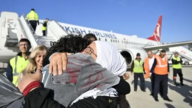 Special Flight to Return 94 Detained Flotilla Activists to Türkiye