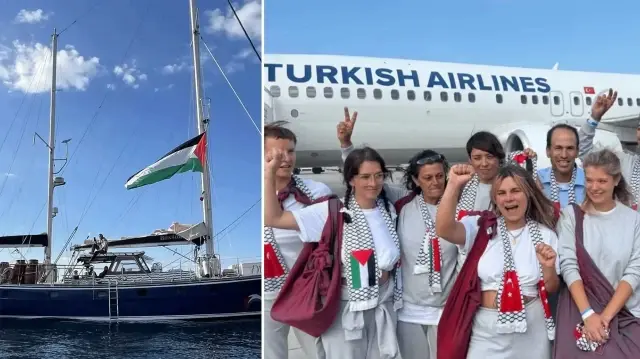 Fransız milletvekili Amrani, 3 Fransız aktivistin Paris'e dönmesine imkan tanıyan Türk yetkililere ve THY'ye teşekkür etti.