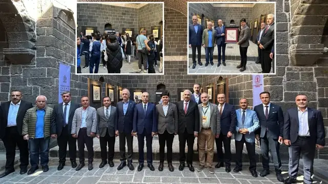 Selam Ayetleri Hat Eserleri Sergisi’nden Diyarbakır’a gönül selamı.