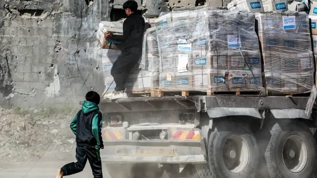 Гуманитарная помощь в Газе