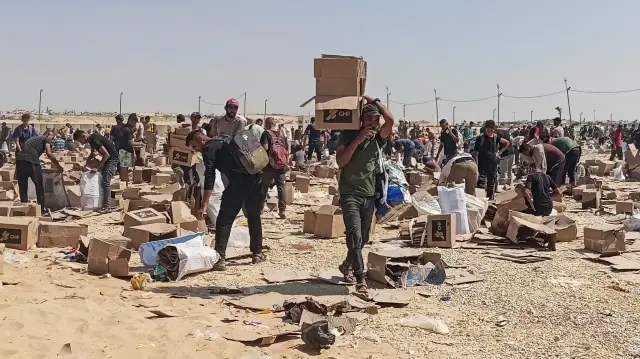  توقف مراكز توزيع "مؤسسة غزة الإنسانية" عن العمل
