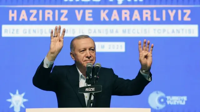 Cumhurbaşkanı Recep Tayyip Erdoğan.