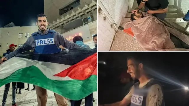 İsrailli işbirlikçi hain çetelerin şehit ettiği Vaferavi, Gazze'de sağlanan ateşkesi büyük bir sevinçle halka duyurmuştu.