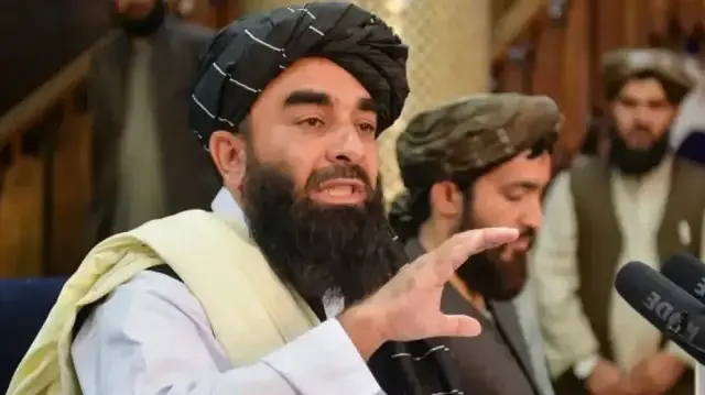  افغانستان کی طالبان حکومت کے ترجمان ذبیح اللہ مجاہد
