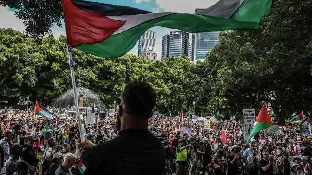 27 مدينة أسترالية تنتفض تضامنا مع فلسطين