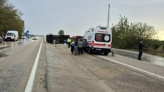Jandarma, kazayla ilgili inceleme başlattı.