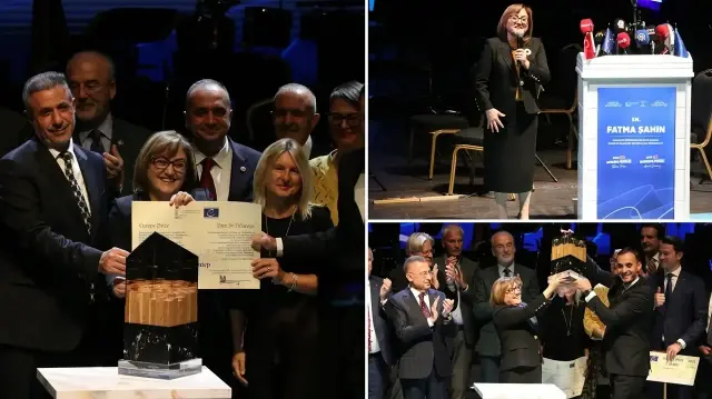 Gaziantep, kültür ve kalkınmadaki başarılarıyla ödüllendirildi.