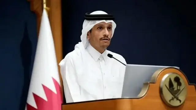 Le Premier ministre du Qatar, Sheikh Mohammed bin Abdulrahman Al Thani