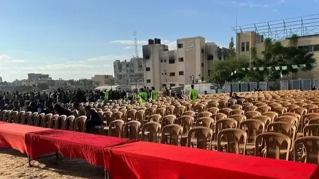 غزة تستعد لاستقبال الأسرى الفلسطينيين المنتظر الإفراج عنهم من الاحتلال الإسرائيلي