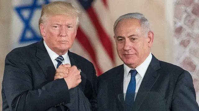 Netanyahu, Trump'a hitaben "Sen, İsrail'in edindiği en büyük dostsun." dedi.