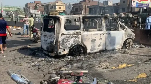 ٹی ایل پی کا احتجاج روکنے کے لیے پولیس کا مریدکے میں آپریشن مکمل