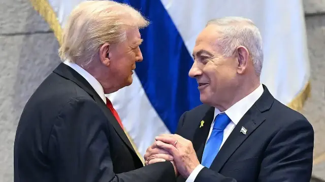 Президент США Дональд Трамп и премьер-министр Израиля Биньямин Нетаньяху