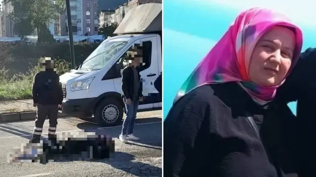 İlknur Topal, işe gitmek için karşıya geçmeye çalışıyordu.