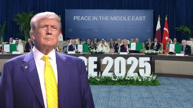 Mısır'da düzenlenen "Şarm el-Şeyh Barış Zirvesi"nde Gazze'de ateşkes planı için imzalar atıldı.