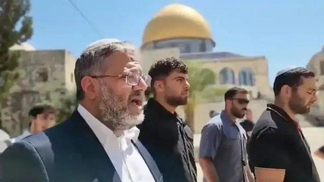 بن غفير يقتحم المسجد الأقصى للمرة الثانية خلال أسبوع