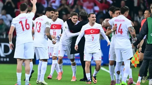 Milli futbolcularımızın gol sevinçleri