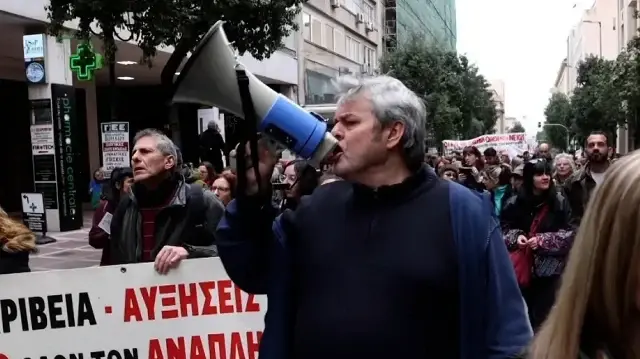 Масштабная забостовка в Греции