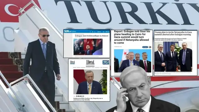 Cumhurbaşkanı Recep Tayyip Erdoğan, Şarm El-Şeyh’te Gazze ateşkesi için Mısır'da düzenlenen tarihi zirvede belirleyici rolü dünya basınında da geniş yankı uyandırdı.