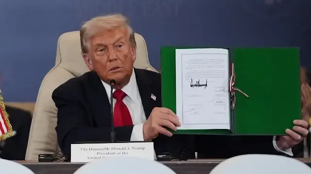 Декларация Трампа о прочном мире и процветании