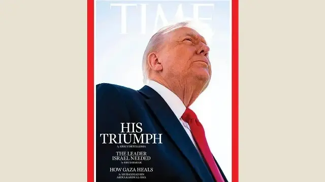 Time поместил на обложку Трампа с заголовком «Его триумф»