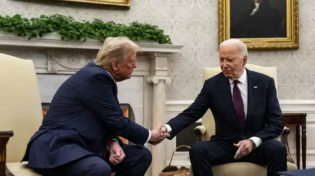 Байден поблагодарил Трампа за прекращение конфликта в Газе.
