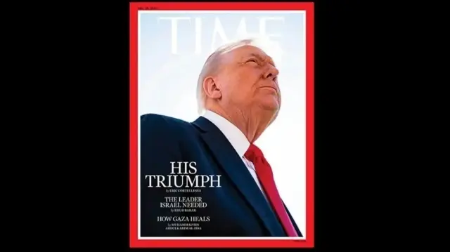 Trump Criticizes Time Magazine's 'Super Bad' Cover Portrait
