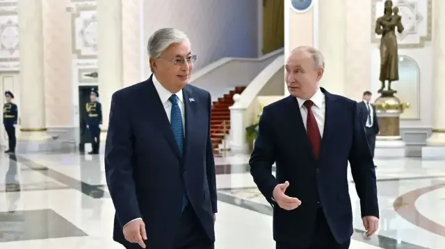 Президент Казахстана Касым-Жомарт Токаев и президент РФ Владимир Путин | Фото: Акорда