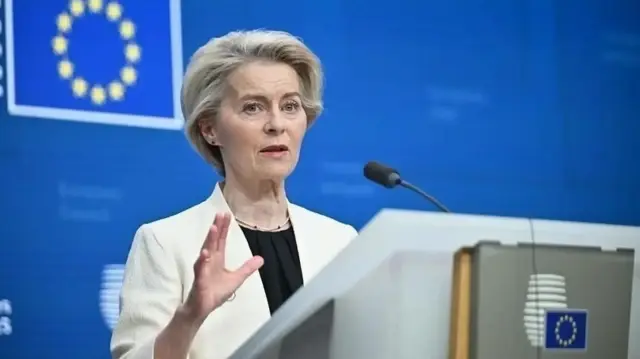 EU's von der Leyen Calls Putin 'Predator,' Urges Military Deterrence

