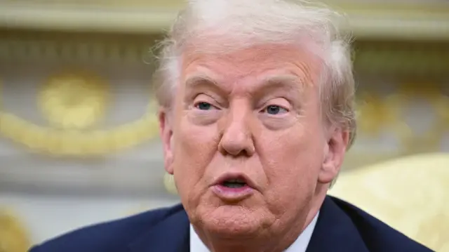 Le président américain Donald Trump