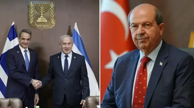 KKTC lideri Tatar, Yunanistan ve İsrail’in oyunlarını bozduğunu söyledi.