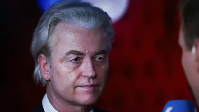 Le dirigeant d'extrême droite néerlandais Geert Wilders.