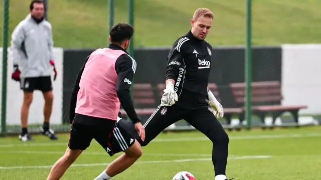 Milli takımdan dönen Mert Günok da çalışmalarda yer aldı.