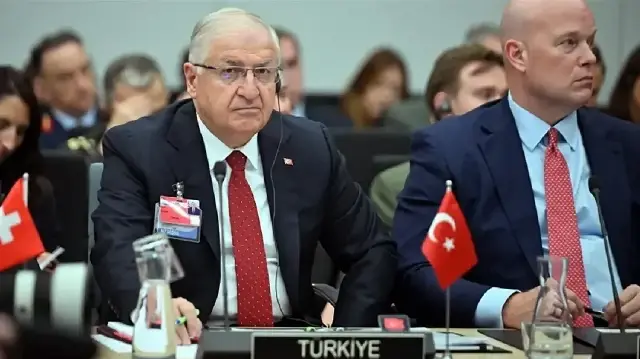 Turkish DefMin Guler engages in NATO meetings in Brussels